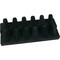 12 Finger Black Velvet Ring Showcase Counter Top Display Jewelry Holder